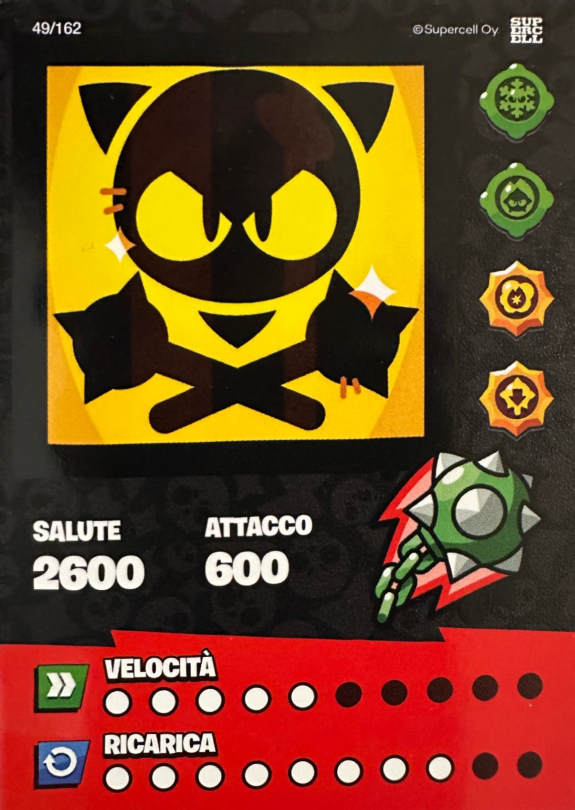 Brawl Stars Official Card Collection 2025 Diramix - Card Base Metal a scelta 1-162