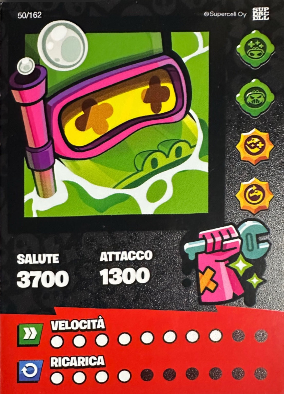 Brawl Stars Official Card Collection 2025 Diramix - Card Base Metal a scelta 1-162