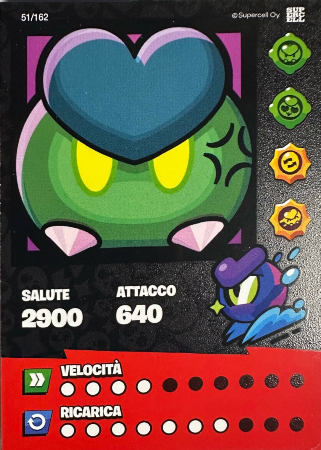 Brawl Stars Official Card Collection 2025 Diramix - Card Base Metal a scelta 1-162