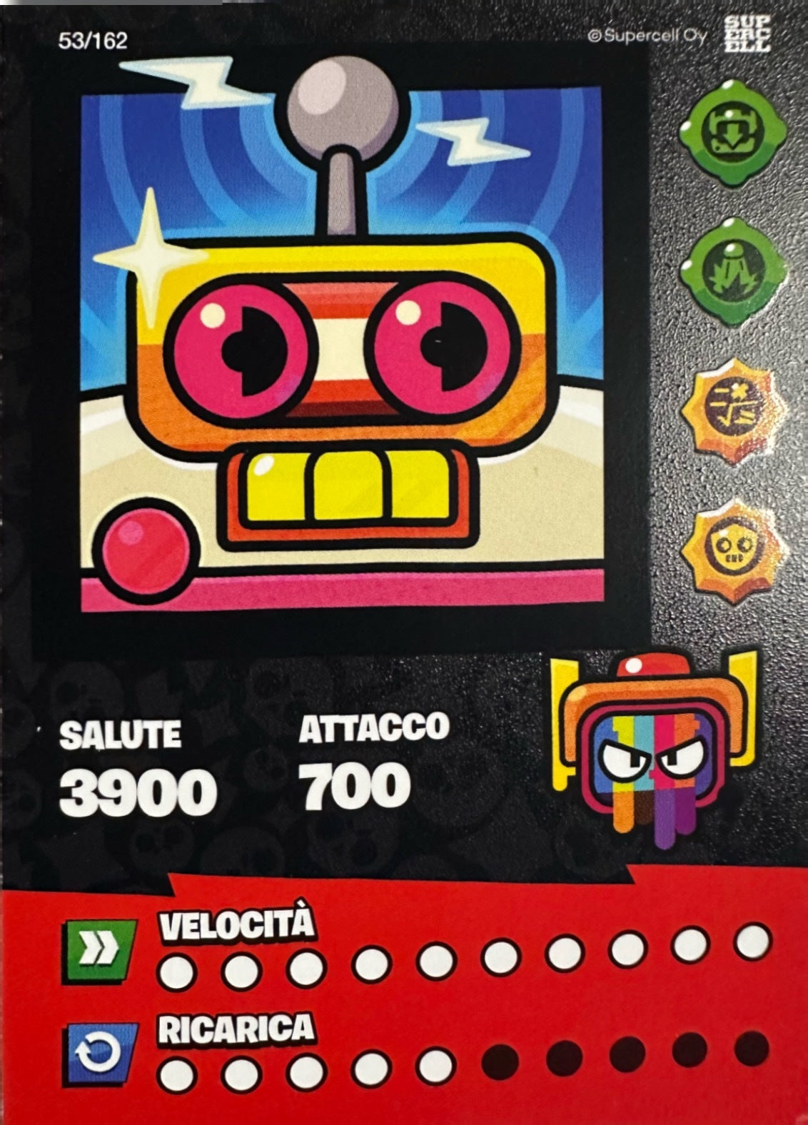 Brawl Stars Official Card Collection 2025 Diramix - Card Base Metal a scelta 1-162