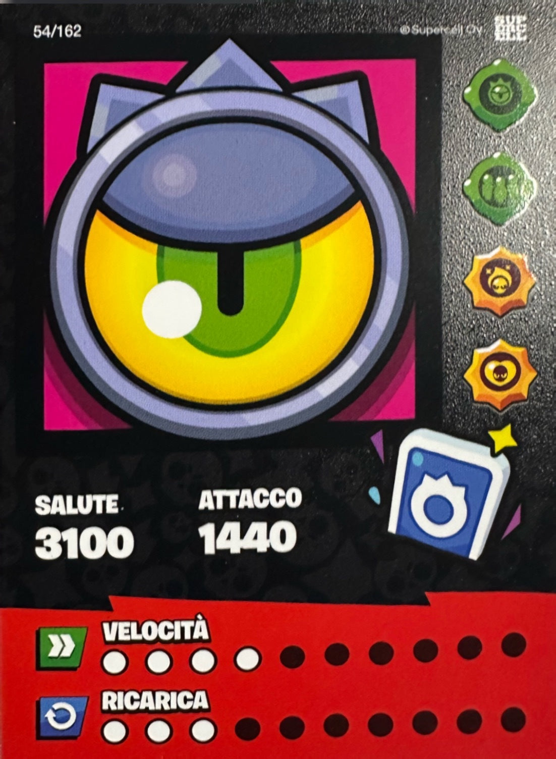 Brawl Stars Official Card Collection 2025 Diramix - Card Base Metal a scelta 1-162