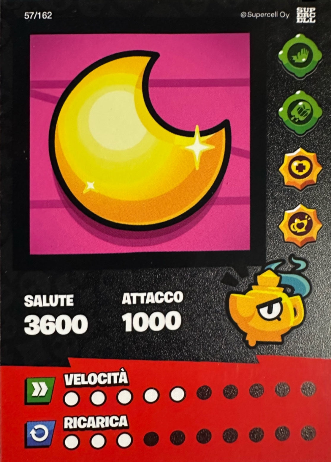 Brawl Stars Official Card Collection 2025 Diramix - Card Base Metal a scelta 1-162