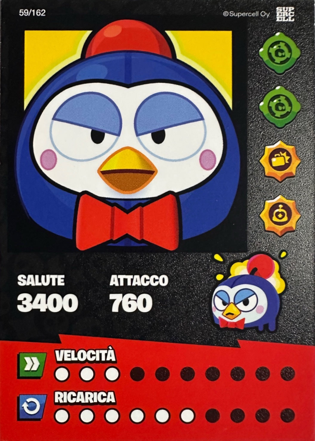 Brawl Stars Official Card Collection 2025 Diramix - Card Base Metal a scelta 1-162
