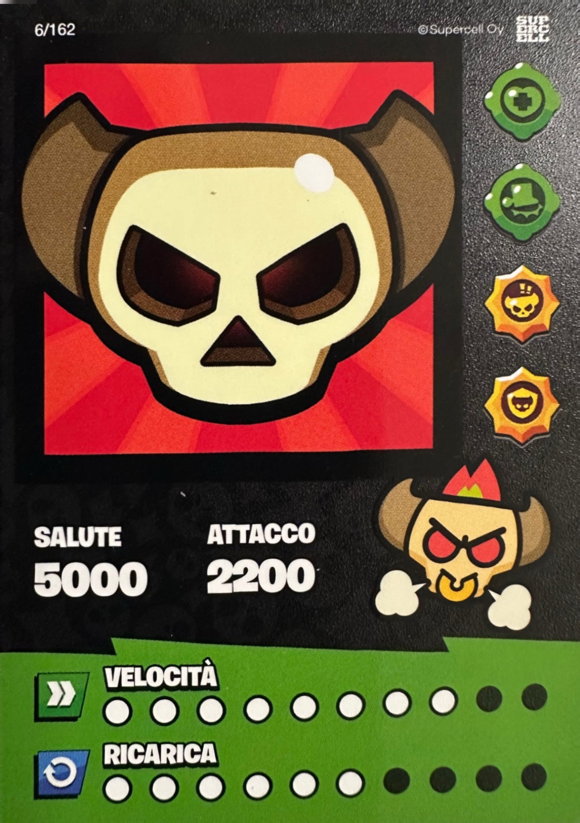 Brawl Stars Official Card Collection 2025 Diramix - Card Base Metal a scelta 1-162