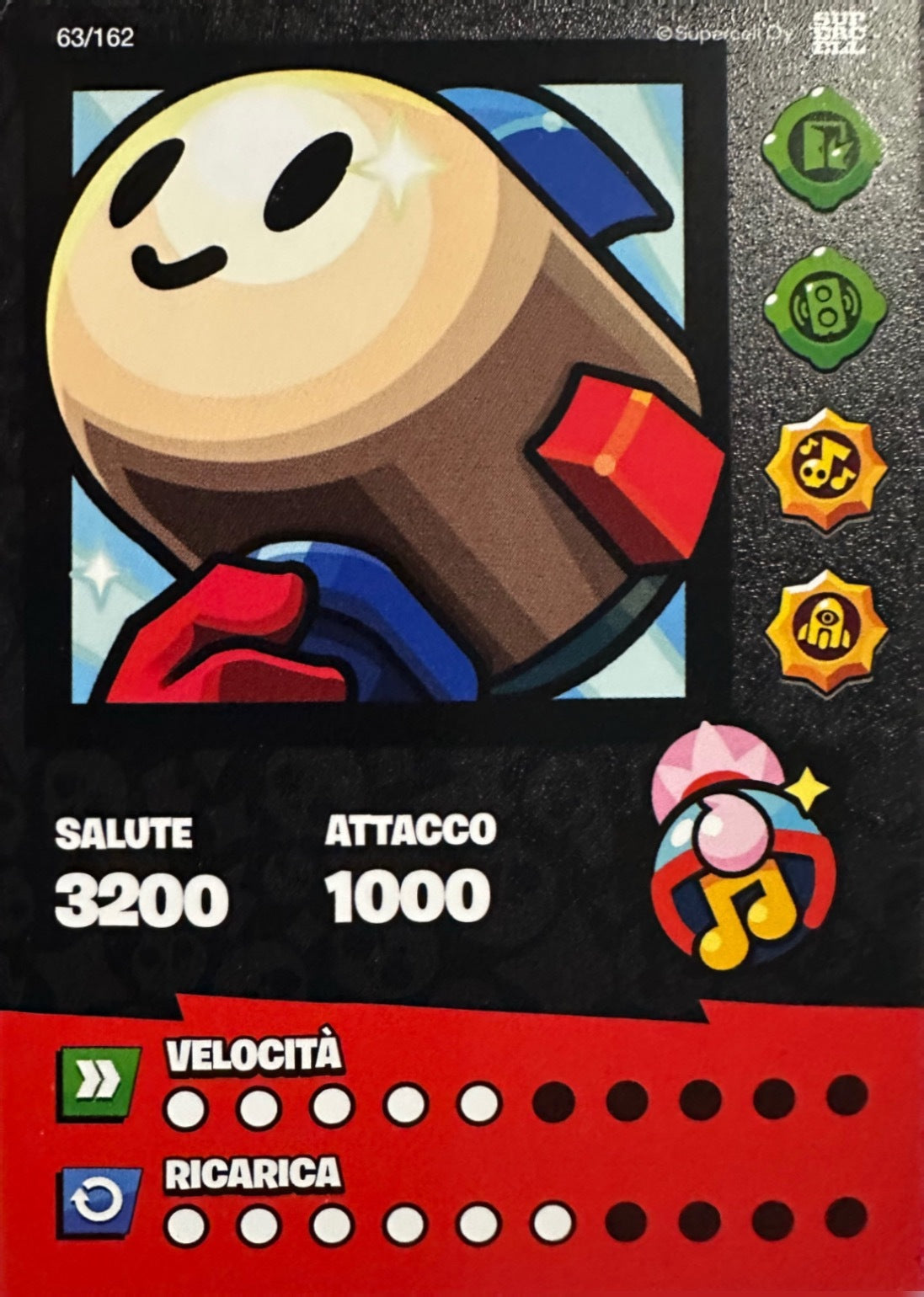 Brawl Stars Official Card Collection 2025 Diramix - Card Base Metal a scelta 1-162