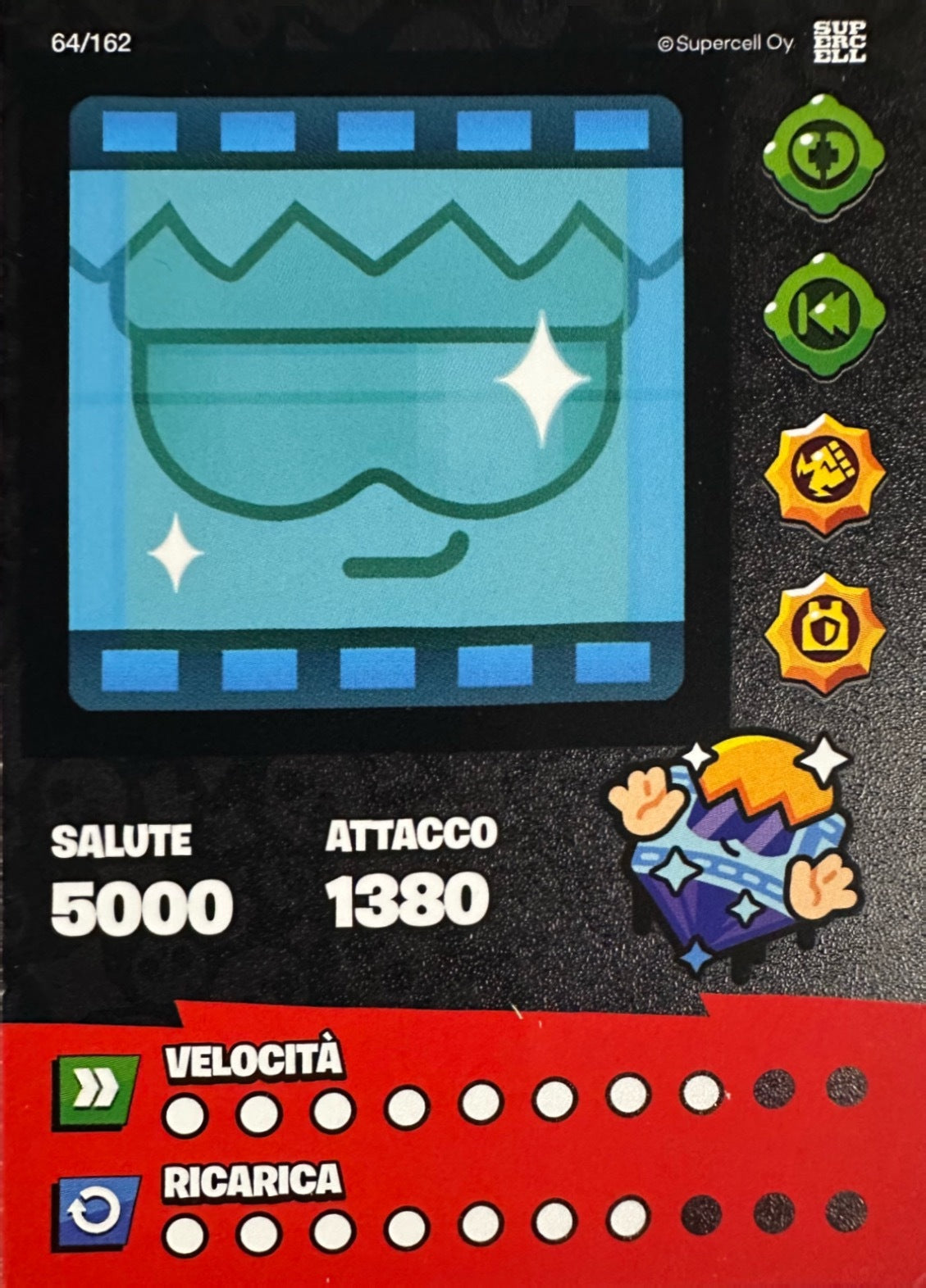 Brawl Stars Official Card Collection 2025 Diramix - Card Base Metal a scelta 1-162