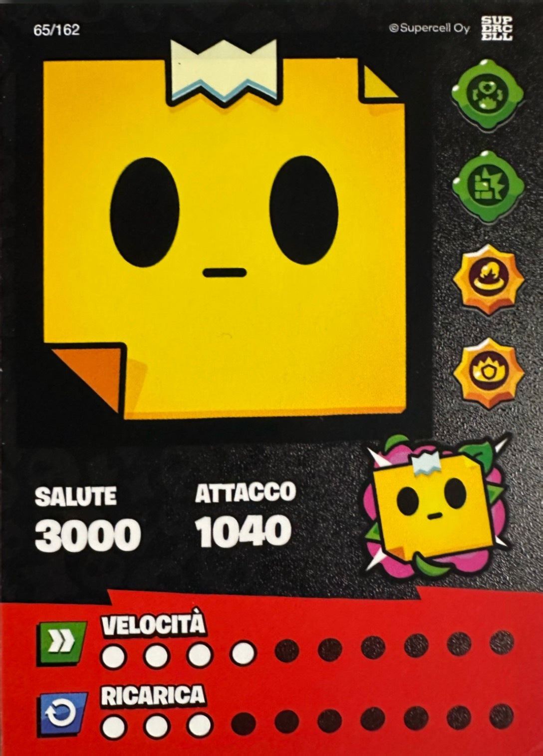 Brawl Stars Official Card Collection 2025 Diramix - Card Base Metal a scelta 1-162