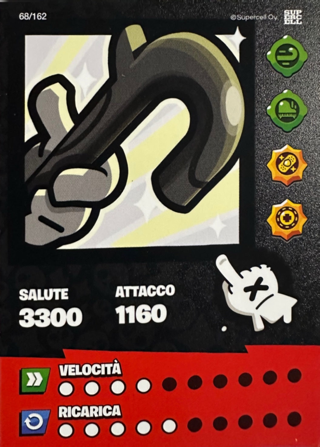 Brawl Stars Official Card Collection 2025 Diramix - Card Base Metal a scelta 1-162