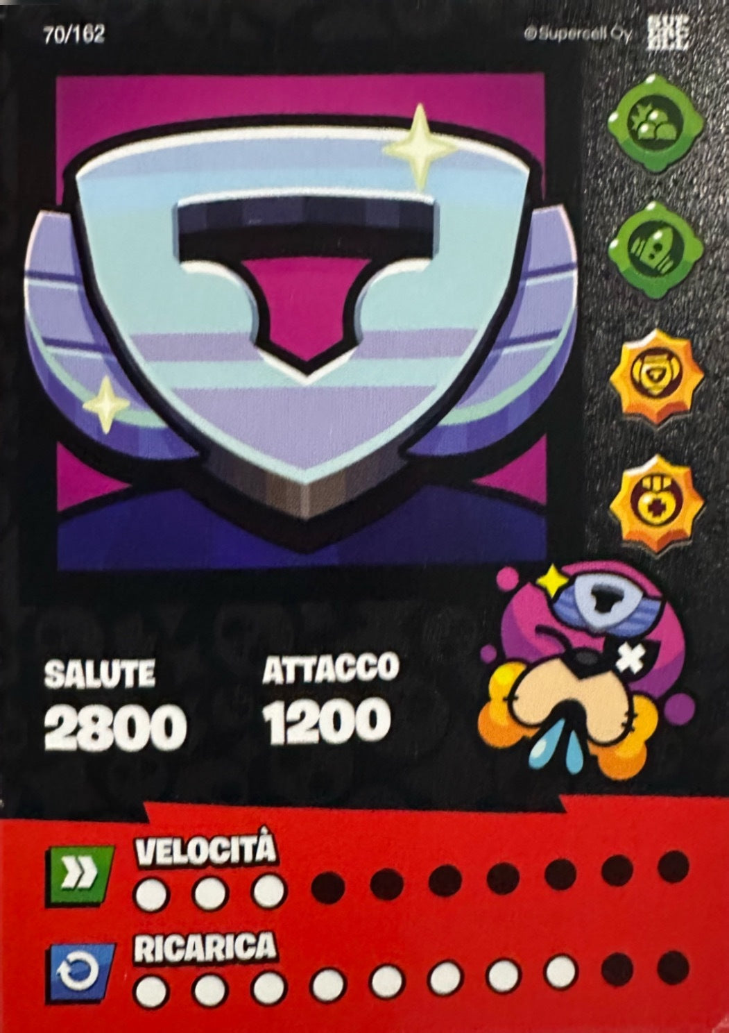 Brawl Stars Official Card Collection 2025 Diramix - Card Base Metal a scelta 1-162