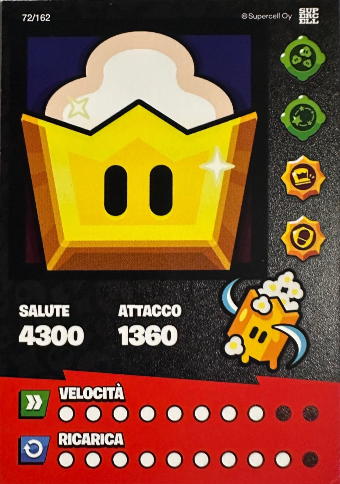 Brawl Stars Official Card Collection 2025 Diramix - Card Base Metal a scelta 1-162