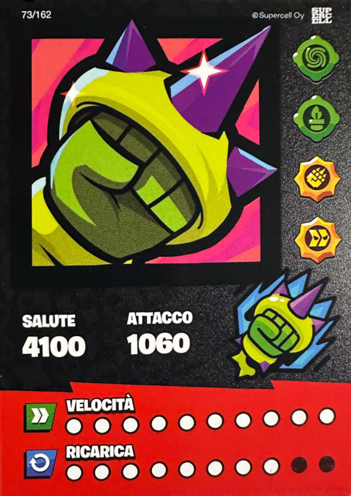 Brawl Stars Official Card Collection 2025 Diramix - Card Base Metal a scelta 1-162