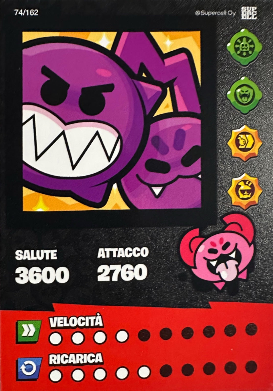 Brawl Stars Official Card Collection 2025 Diramix - Card Base Metal a scelta 1-162
