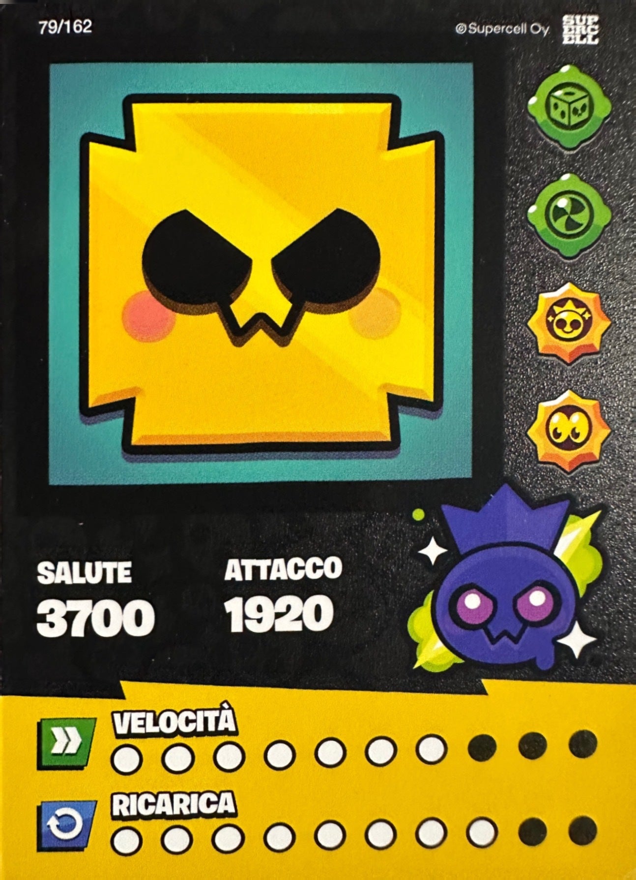 Brawl Stars Official Card Collection 2025 Diramix - Card Base Metal a scelta 1-162