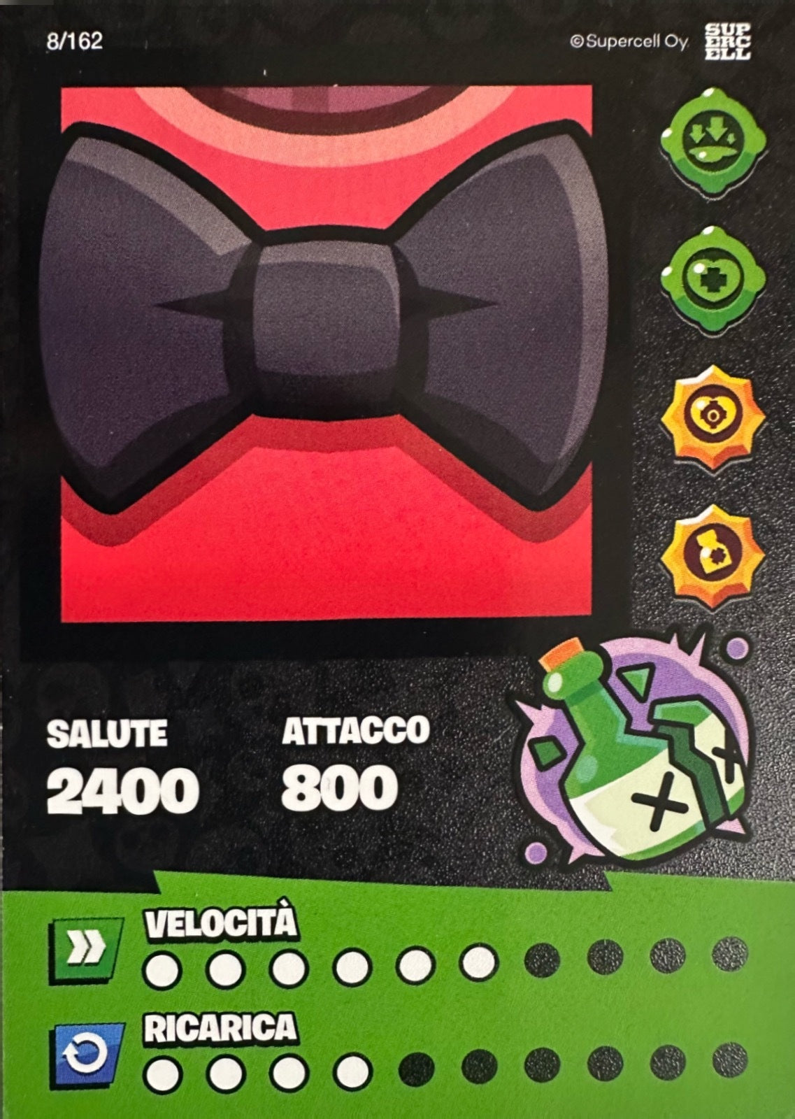 Brawl Stars Official Card Collection 2025 Diramix - Card Base Metal a scelta 1-162