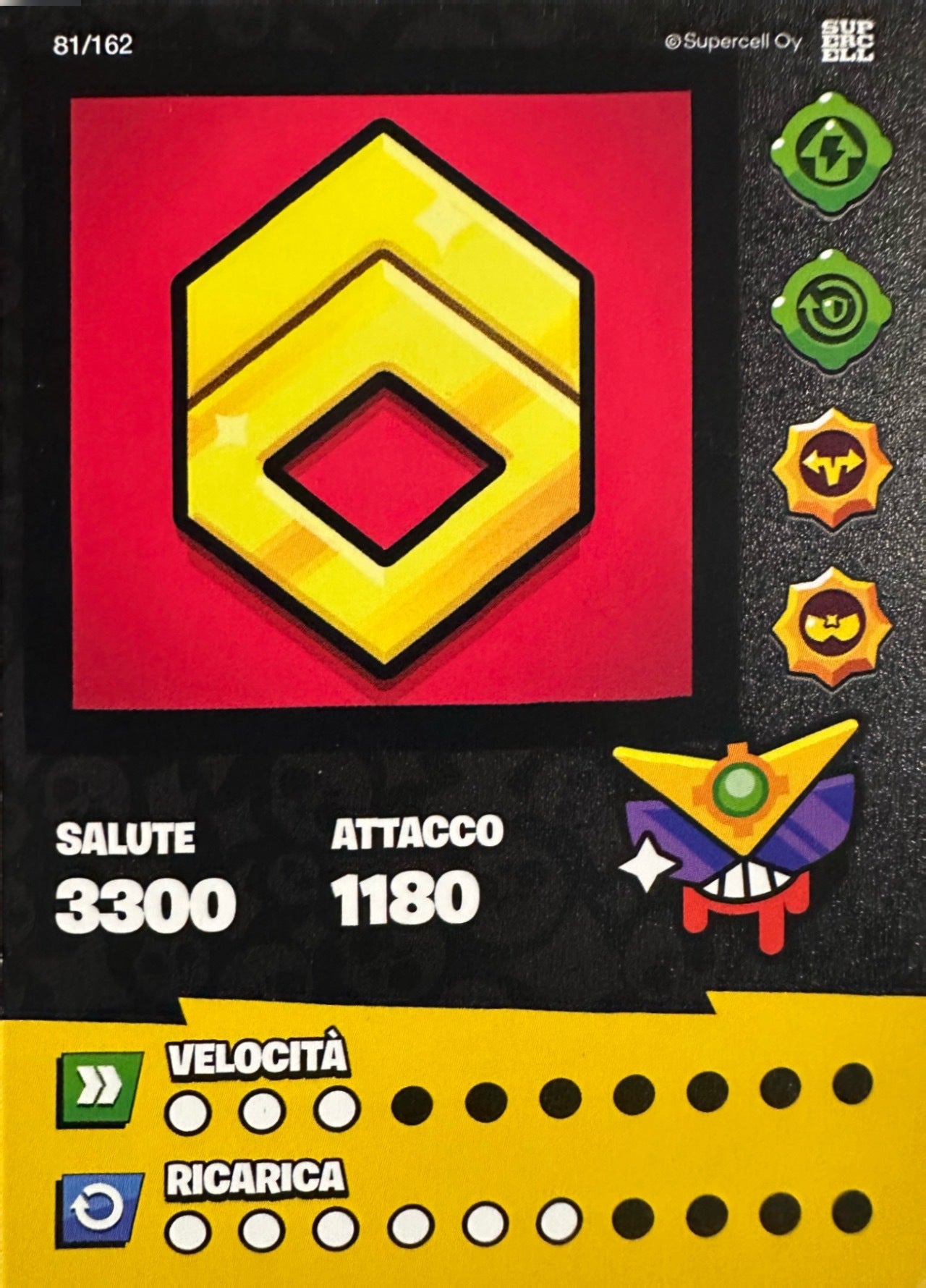 Brawl Stars Official Card Collection 2025 Diramix - Card Base Metal a scelta 1-162