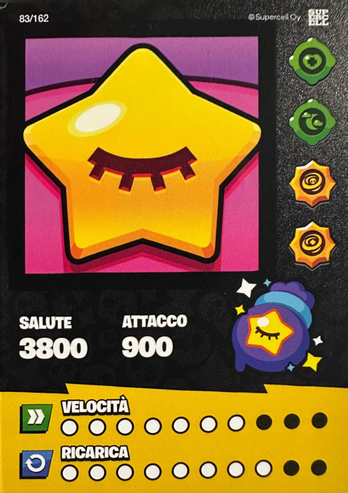 Brawl Stars Official Card Collection 2025 Diramix - Card Base Metal a scelta 1-162