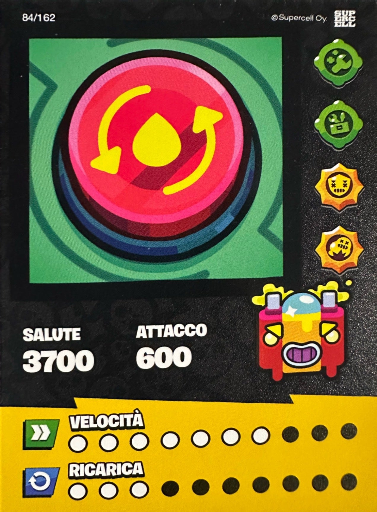 Brawl Stars Official Card Collection 2025 Diramix - Card Base Metal a scelta 1-162