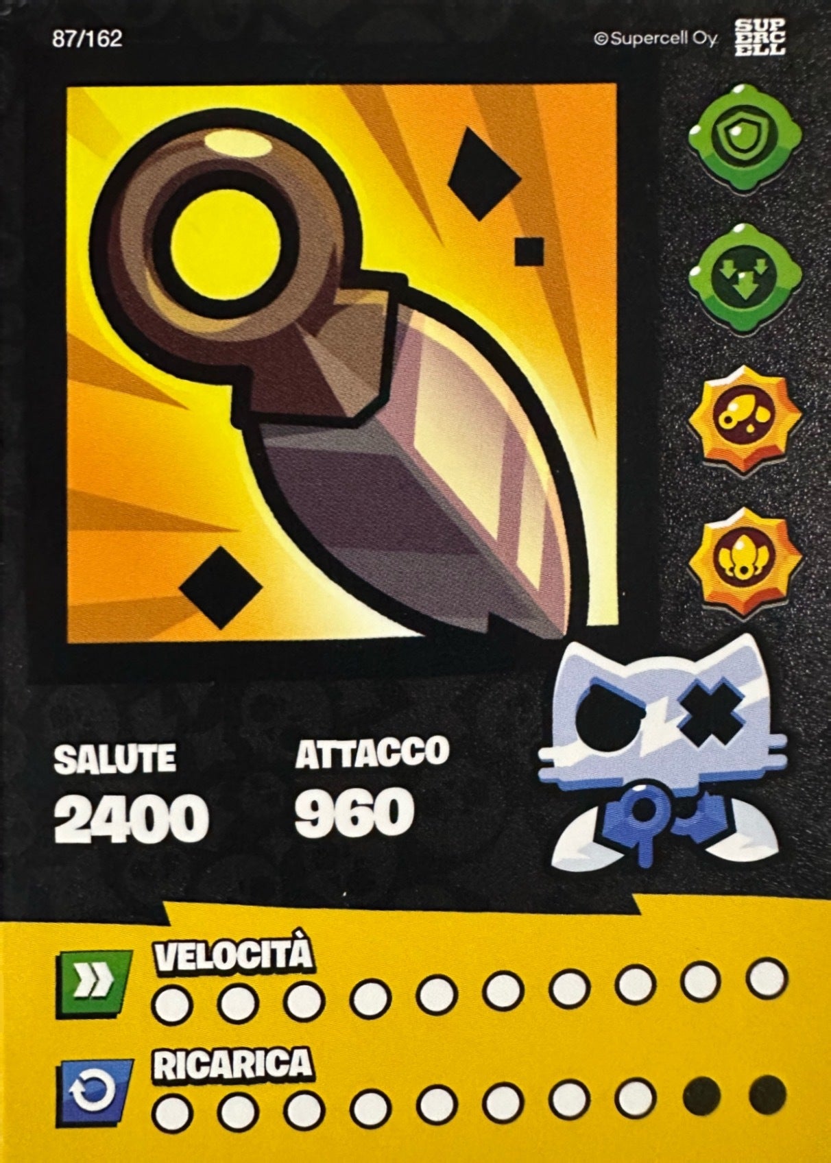 Brawl Stars Official Card Collection 2025 Diramix - Card Base Metal a scelta 1-162