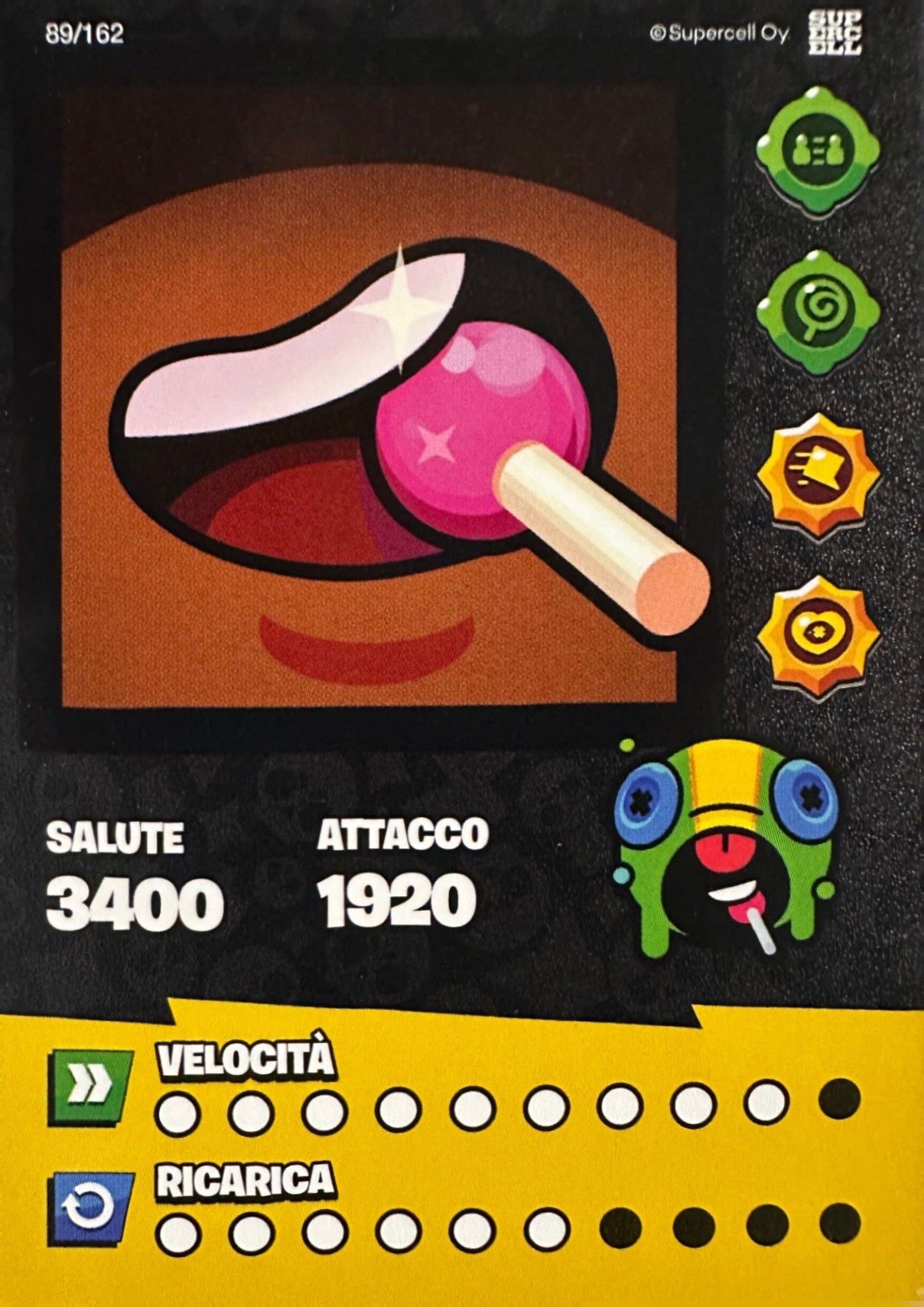 Brawl Stars Official Card Collection 2025 Diramix - Card Base Metal a scelta 1-162