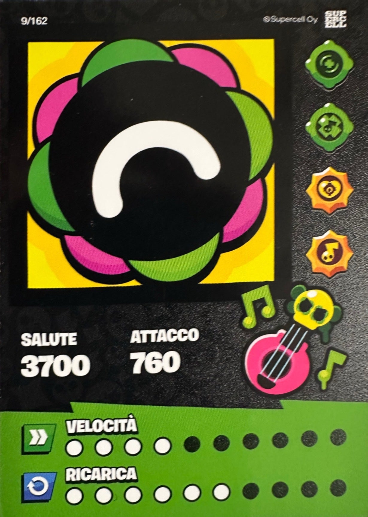 Brawl Stars Official Card Collection 2025 Diramix - Card Base Metal a scelta 1-162