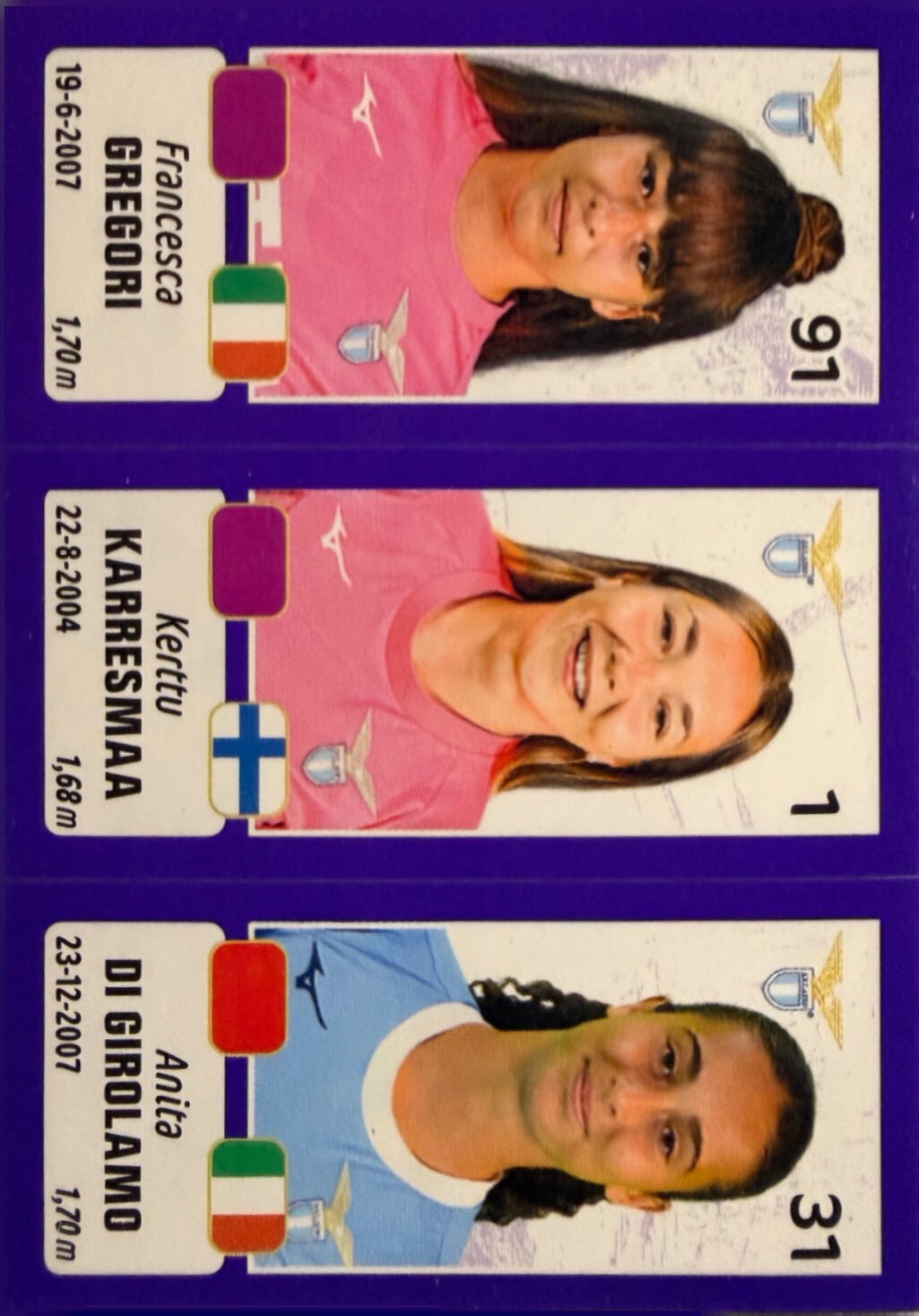 Calciatrici Panini 2025/26 Panini - Scegli figurina da da 1 a 170