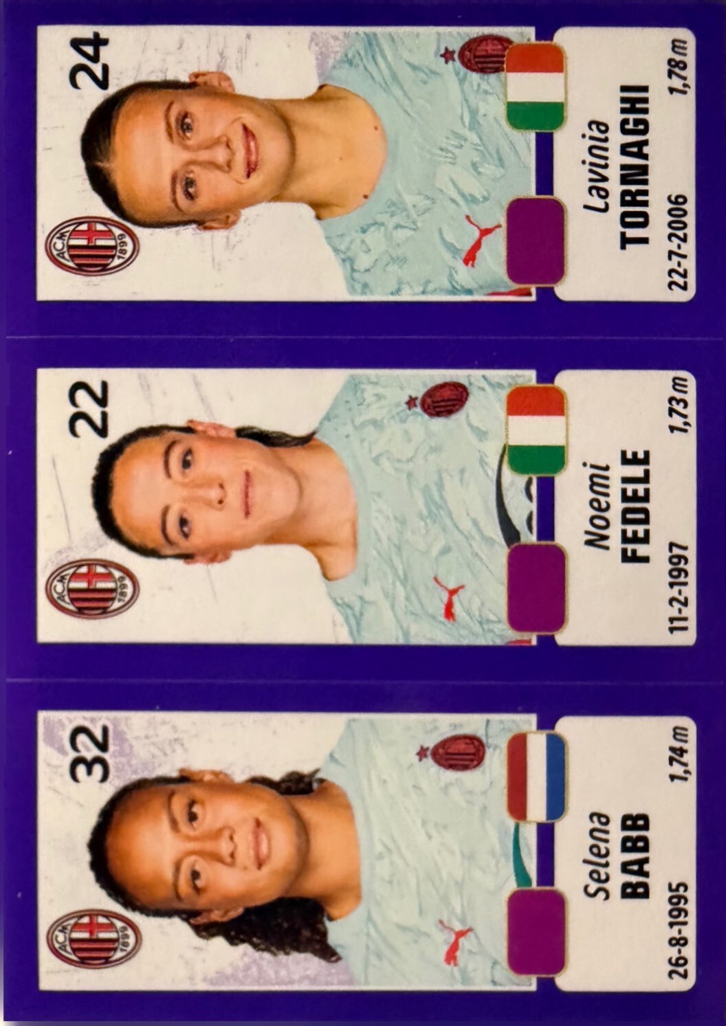 Calciatrici Panini 2025/26 Panini - Scegli figurina da da 1 a 170