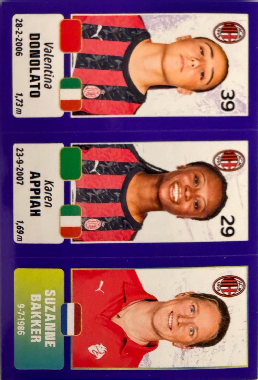 Calciatrici Panini 2025/26 Panini - Scegli figurina da da 1 a 170