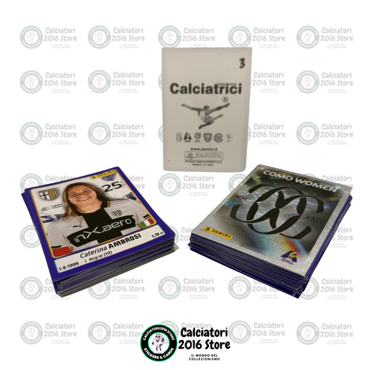 Calciatrici Panini 2025/26 - Lotto 115 figurine diverse