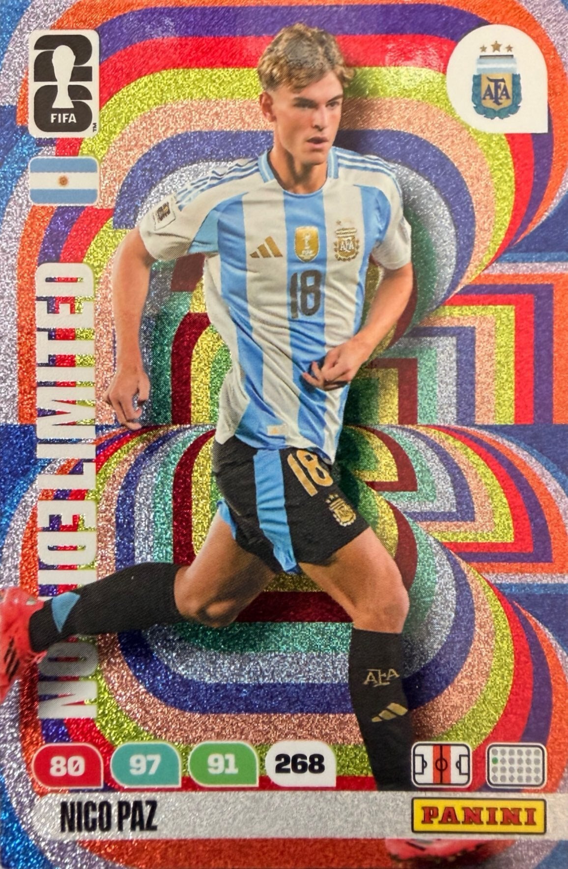 Adrenalyn Xl FIFA World Cup 2026 - Scegli Limited Edition Premium Gold XXL