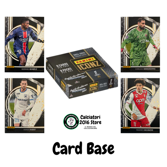 ICONZ Ligue 1 2024/25 Panini mancolista Scegli Card base da 1 a 100