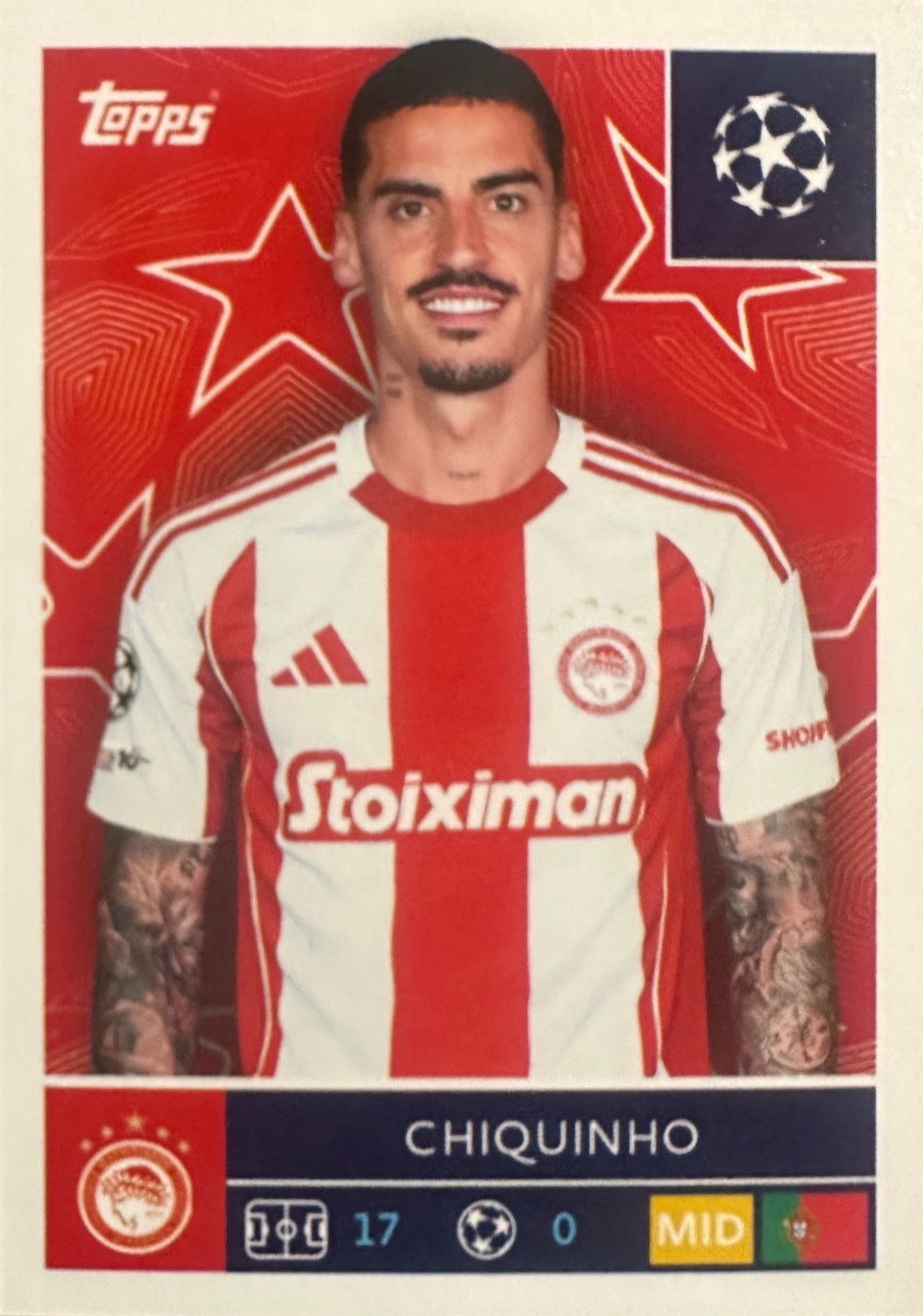 Topps UCL Champions League 2025/26 - Scegli Figurina 196-395