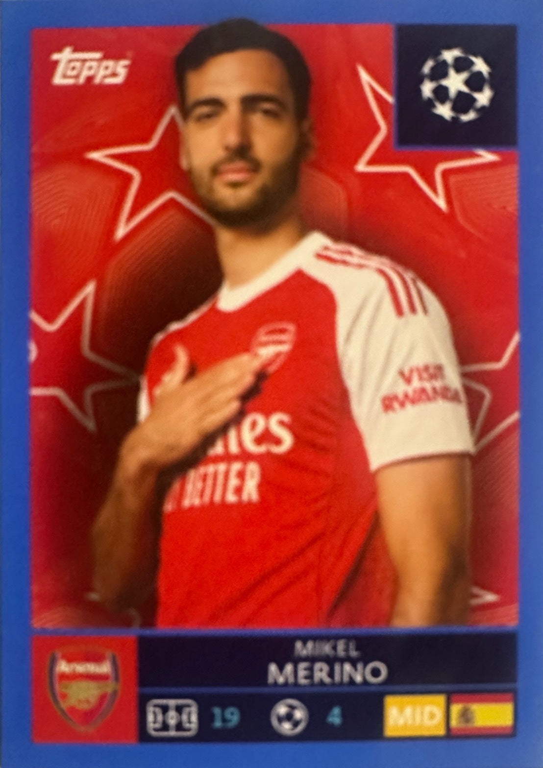 Topps UCL Champions League 2025/26 - Scegli Figurina Parallel Blue Black Red