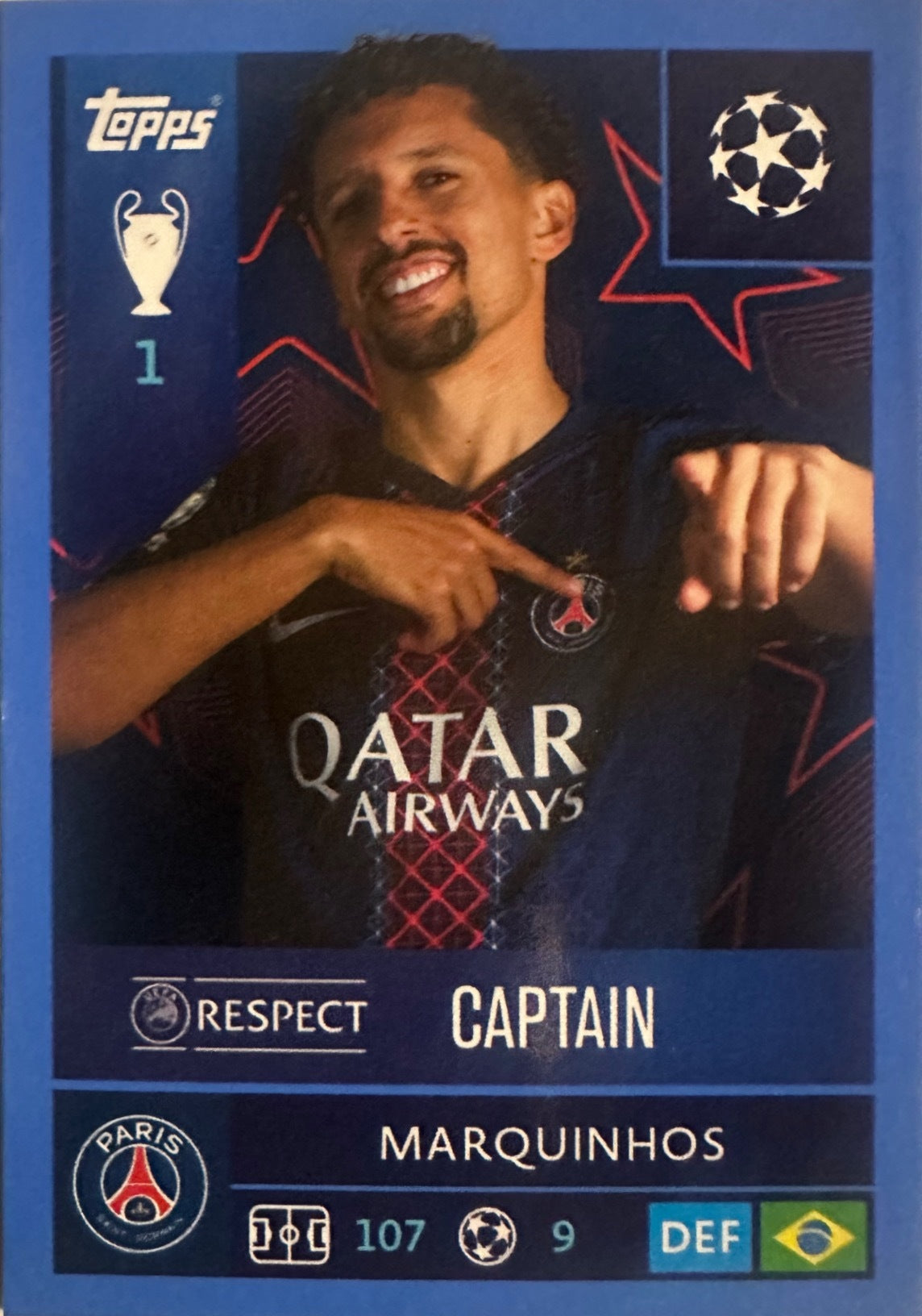 Topps UCL Champions League 2025/26 - Scegli Figurina Parallel Blue Black Red