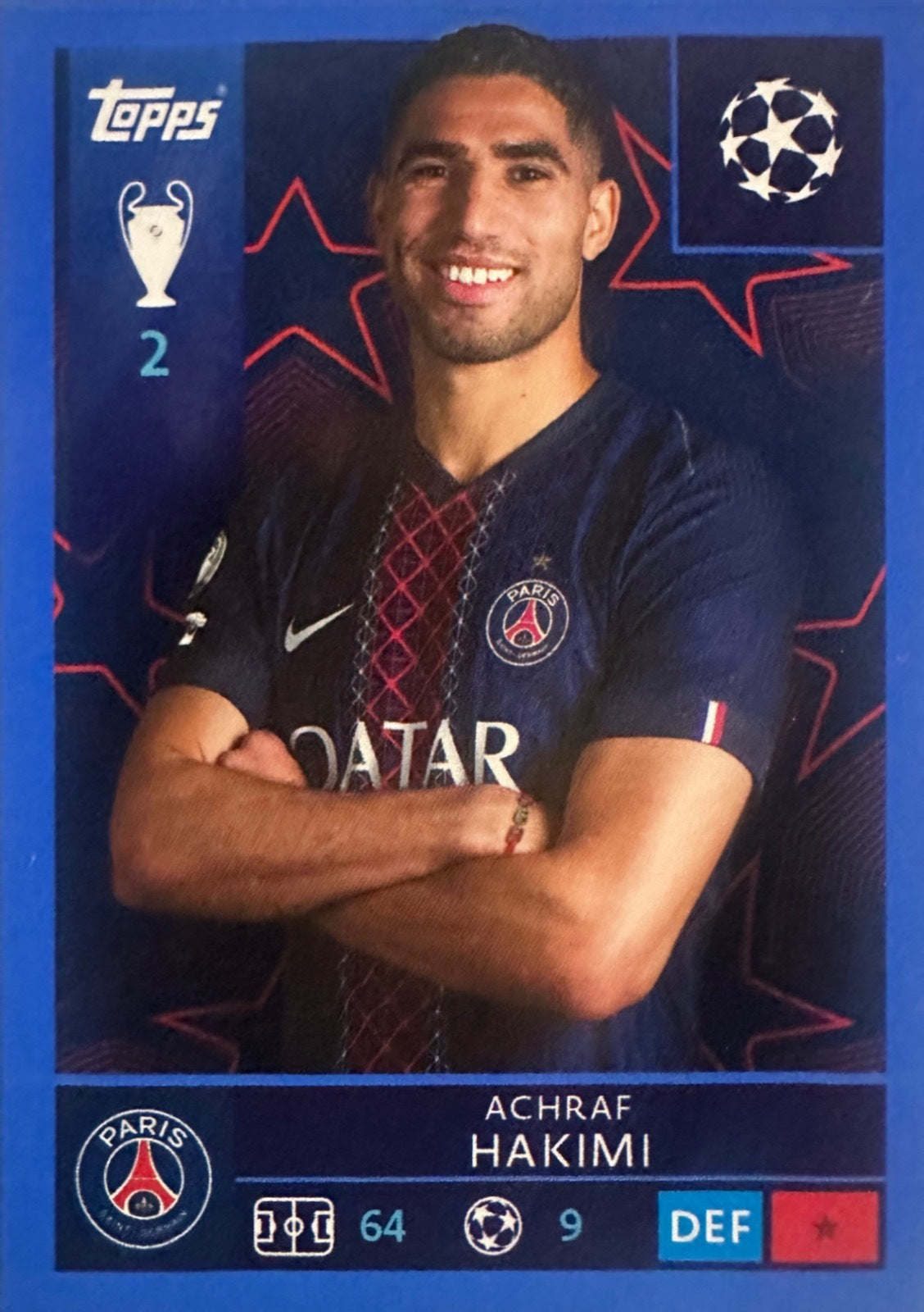 Topps UCL Champions League 2025/26 - Scegli Figurina Parallel Blue Black Red