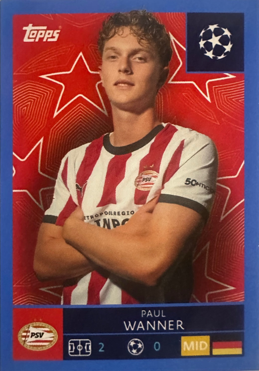 Topps UCL Champions League 2025/26 - Scegli Figurina Parallel Blue Black Red