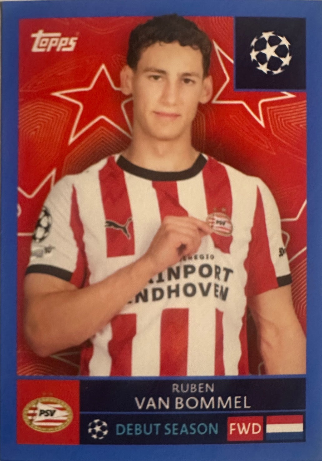 Topps UCL Champions League 2025/26 - Scegli Figurina Parallel Blue Black Red