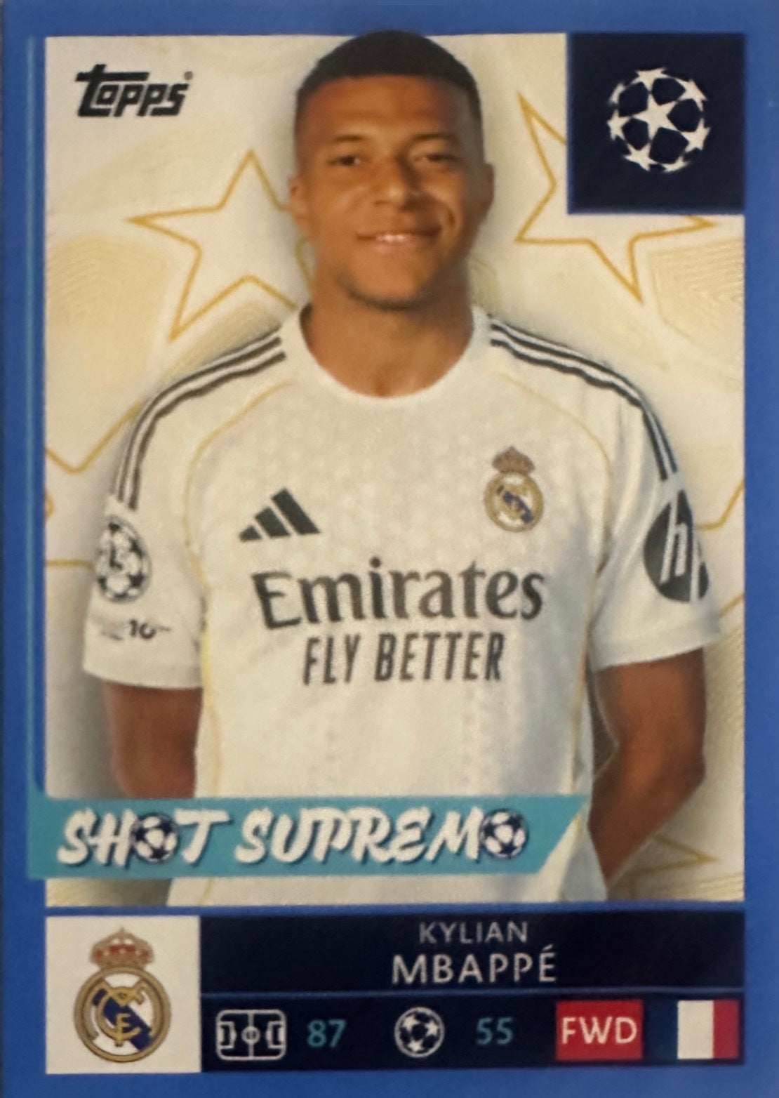 Topps UCL Champions League 2025/26 - Scegli Figurina Parallel Blue Black Red