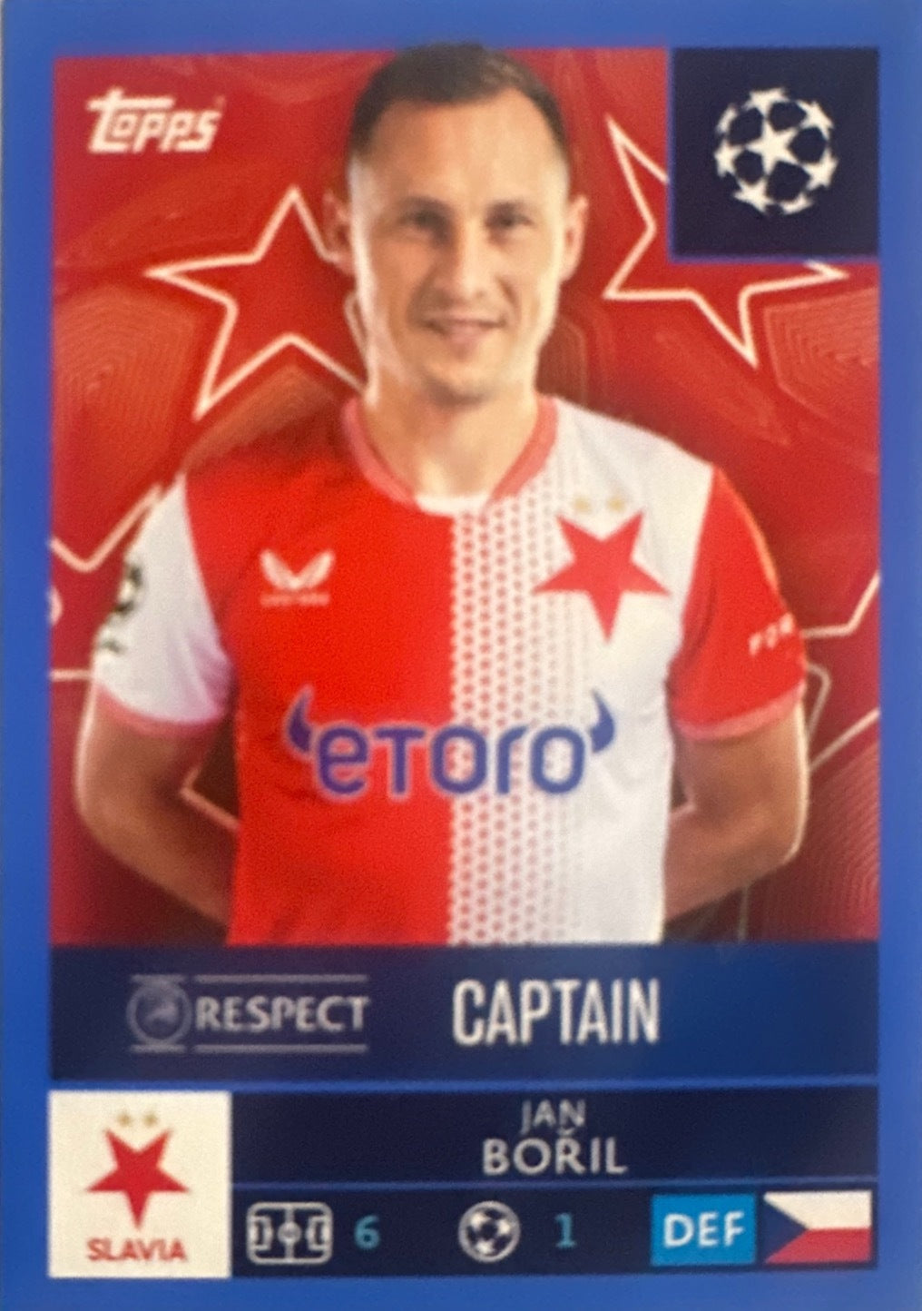 Topps UCL Champions League 2025/26 - Scegli Figurina Parallel Blue Black Red