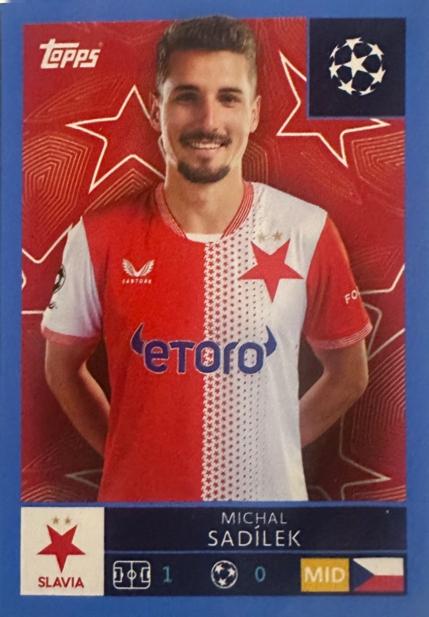 Topps UCL Champions League 2025/26 - Scegli Figurina Parallel Blue Black Red