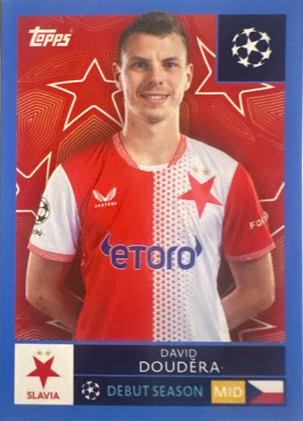 Topps UCL Champions League 2025/26 - Scegli Figurina Parallel Blue Black Red