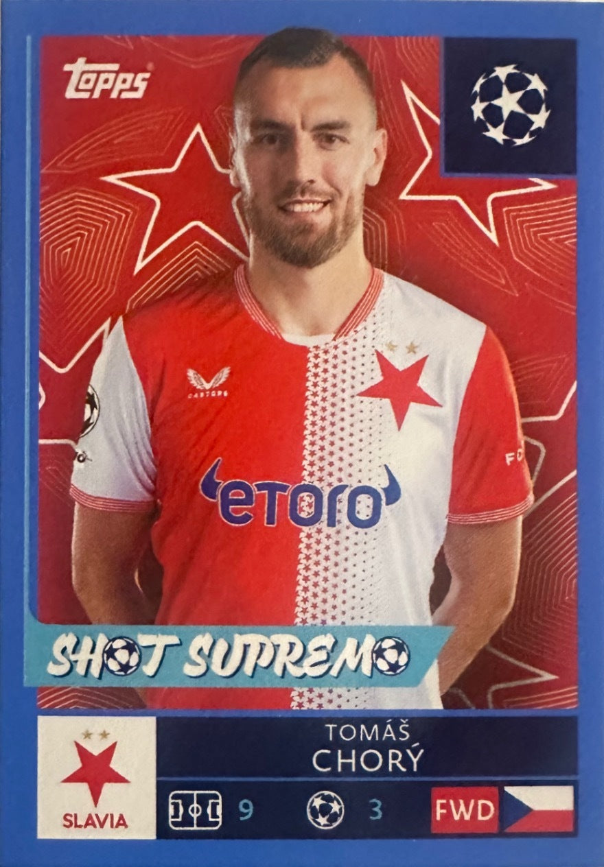 Topps UCL Champions League 2025/26 - Scegli Figurina Parallel Blue Black Red