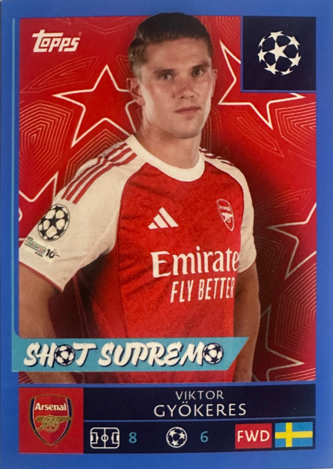 Topps UCL Champions League 2025/26 - Scegli Figurina Parallel Blue Black Red