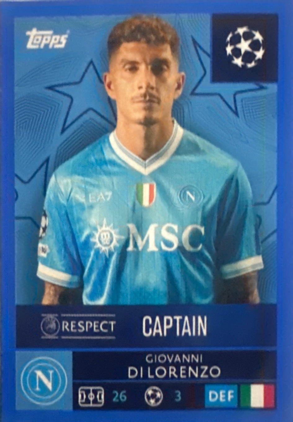 Topps UCL Champions League 2025/26 - Scegli Figurina Parallel Blue Black Red