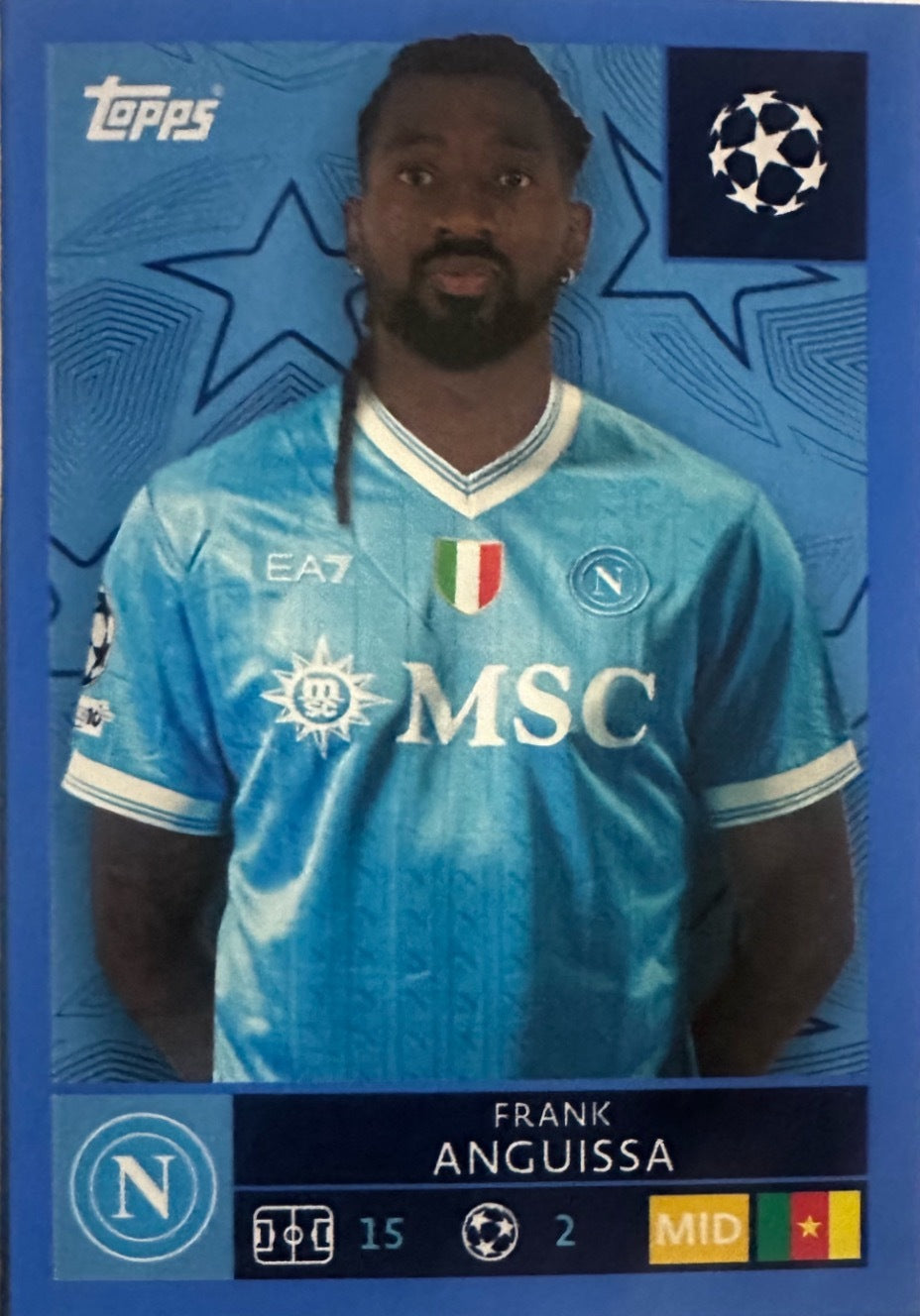 Topps UCL Champions League 2025/26 - Scegli Figurina Parallel Blue Black Red