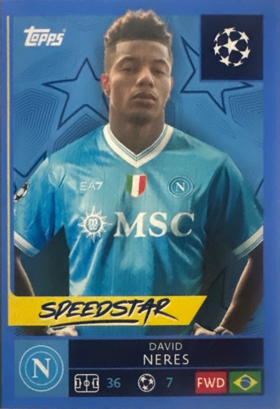 Topps UCL Champions League 2025/26 - Scegli Figurina Parallel Blue Black Red