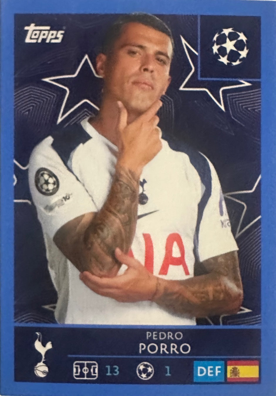 Topps UCL Champions League 2025/26 - Scegli Figurina Parallel Blue Black Red