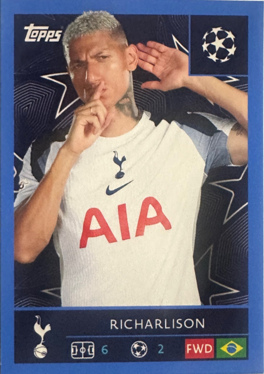 Topps UCL Champions League 2025/26 - Scegli Figurina Parallel Blue Black Red