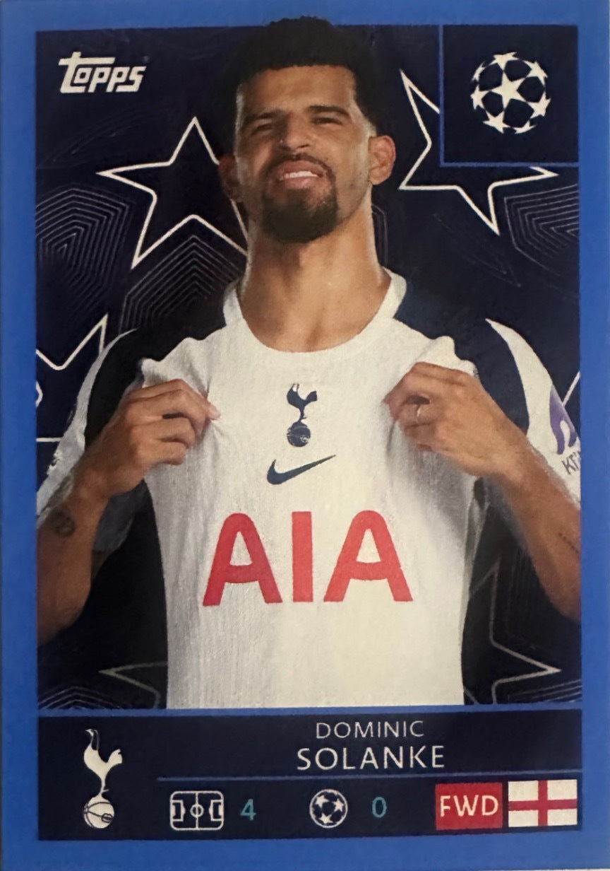 Topps UCL Champions League 2025/26 - Scegli Figurina Parallel Blue Black Red