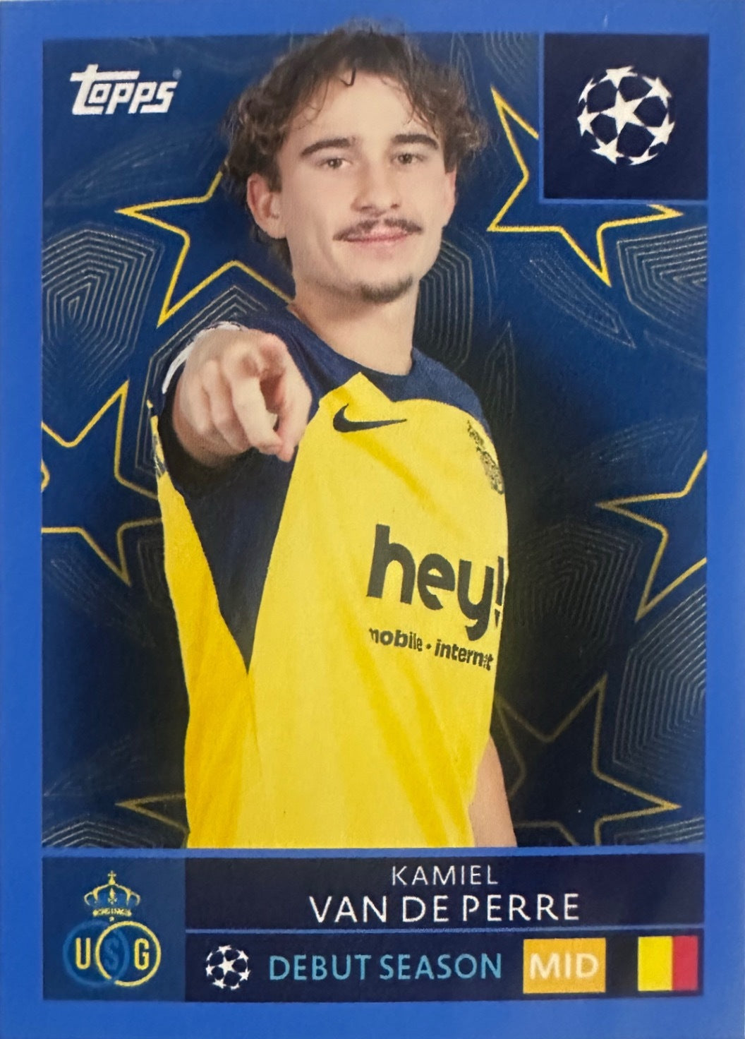 Topps UCL Champions League 2025/26 - Scegli Figurina Parallel Blue Black Red