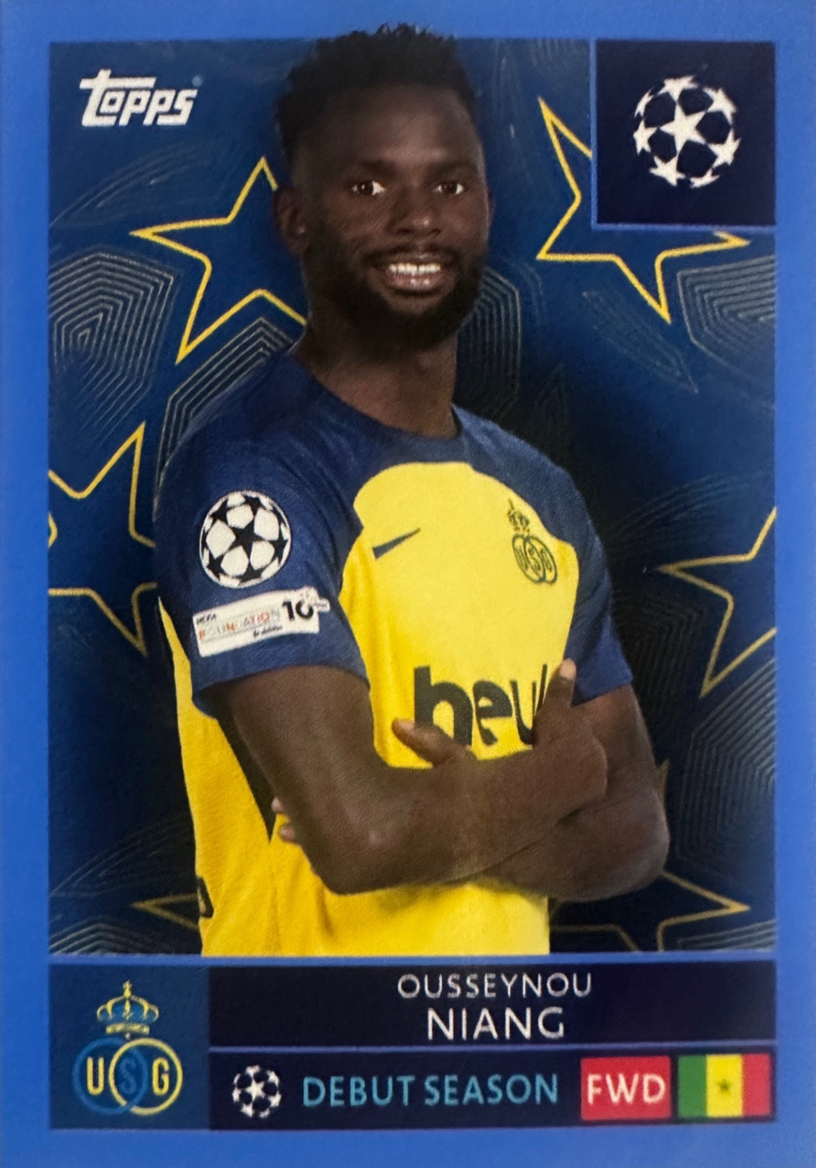 Topps UCL Champions League 2025/26 - Scegli Figurina Parallel Blue Black Red